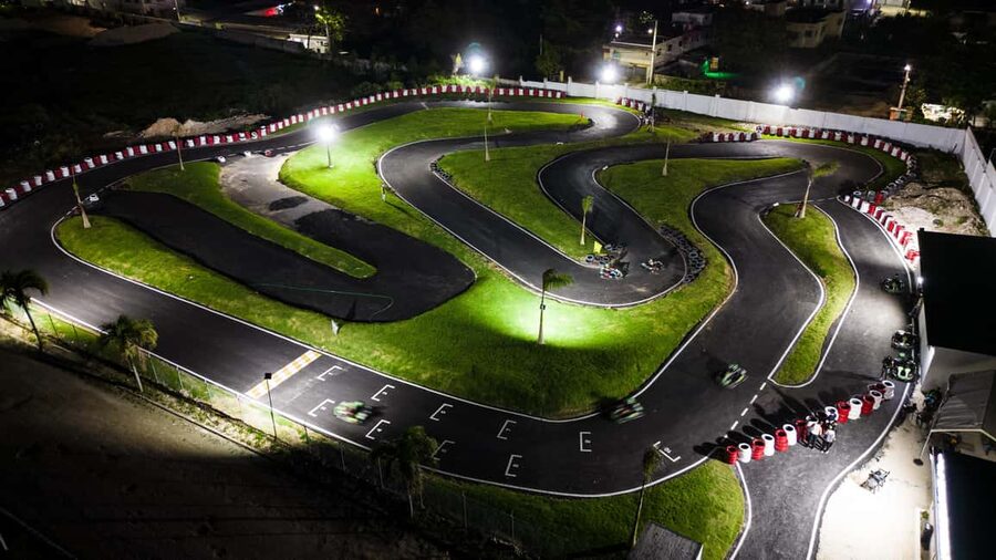 GO-KARTS: PUNTA CANA - The race format: qualifying, then a final