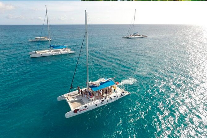 Guided Saona Island Tour in Punta Cana - The private beach and public beach