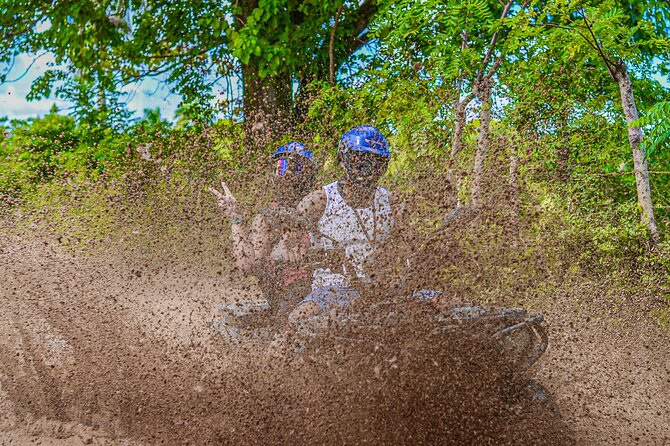 Half-Day 4x4 ATV Adventure: Macao Beach, cenote & Local Flavors - Reaching Macao Beach after the ride