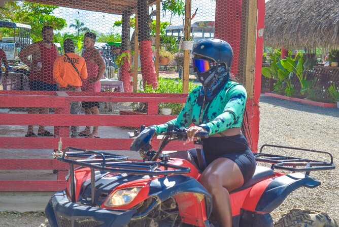 Half Day Adventure 4X4, ATV, Visit Macao Beach and a River cave - Riding Punta Cana’s back roads