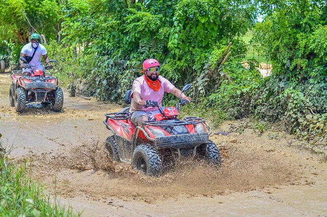 Half Day Adventure 4X4, ATV, Visit Macao Beach and a River cave - A Dominican ranch with coffee, chocolate, and tobacco