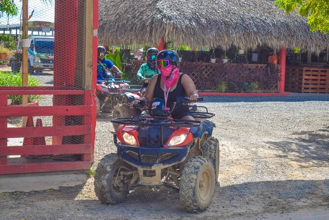 Half Day Adventure 4X4, ATV, Visit Macao Beach and a River cave - Swimming in a five-meter Taino Cave