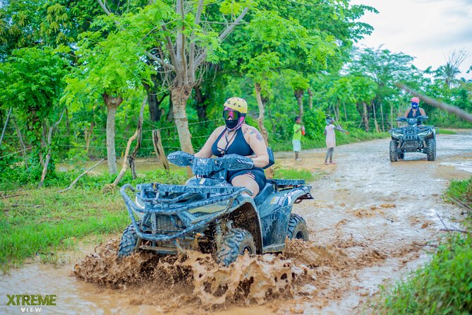 Half Day Adventure 4X4, ATV, Visit Macao Beach and a River cave - Pickup from Punta Cana hotels and meeting points