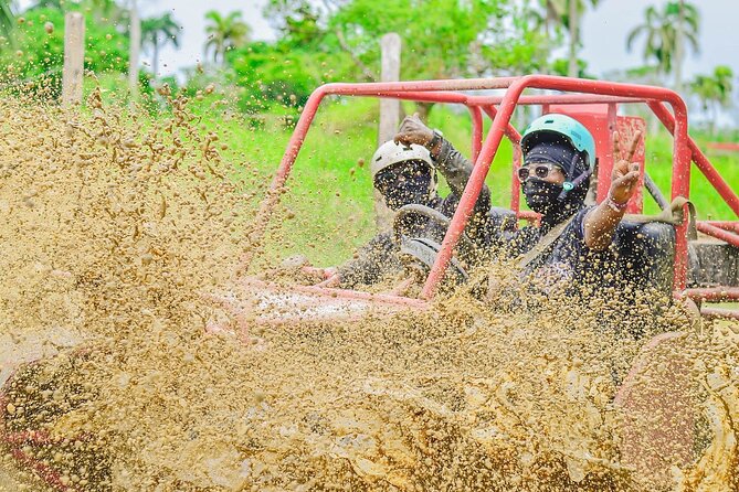 Half-day buggy adventure cenote and Macao beach in Punta Cana - The 25-foot cenote at Los Hoyos del Salado