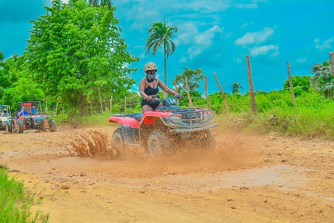 Half-day buggy OR ATV tour to Water Cave and Macao Beach - The organic farm stop and Dominican tastings