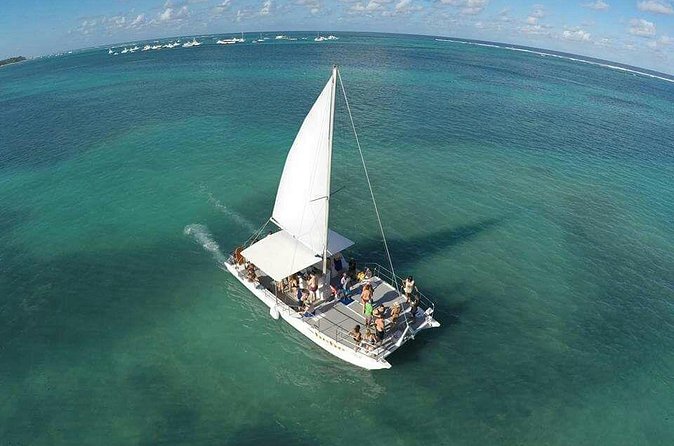 Half Day Catamaran & Snorkeling - A natural pool, shallow beach, and time to relax