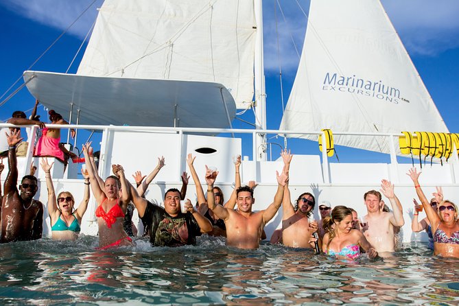 Happy Hour Sailing Cruise from Punta Cana - Snorkeling the coral reef with provided gear