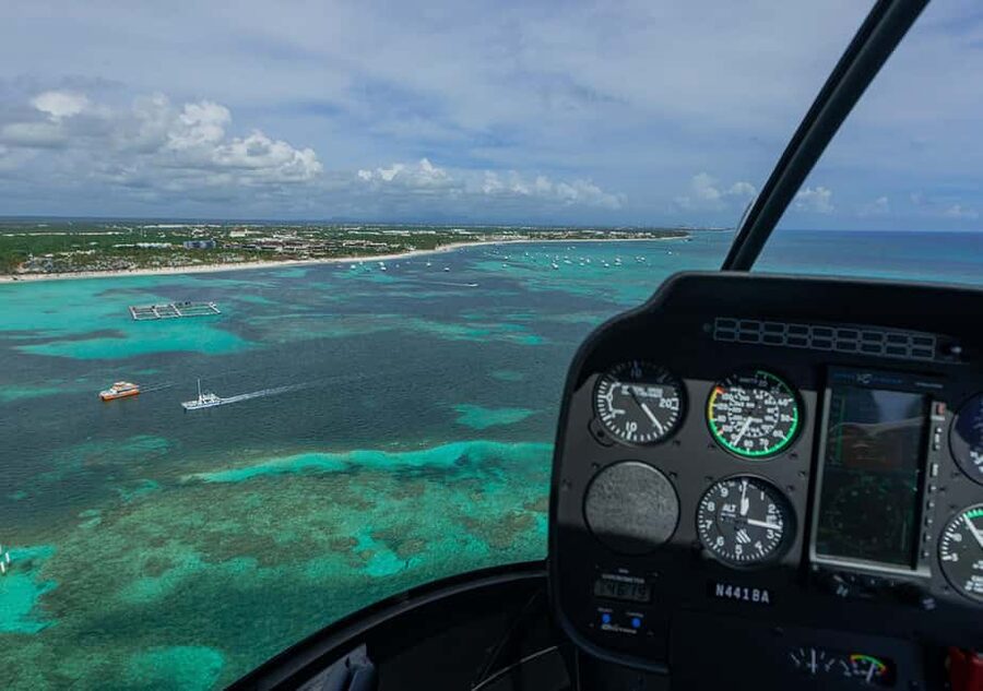HELICOPTER TOUR - The aerial route over Cap Cana and Punta Cana