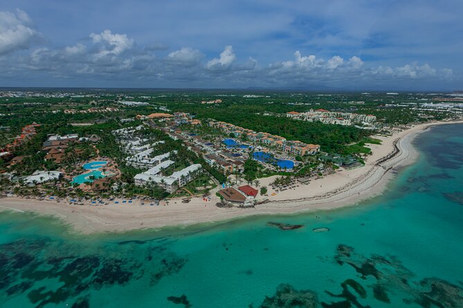 Helicopter tour of Punta Cana - Seeing Punta Cana from the White Sands or Cap Cana helipad