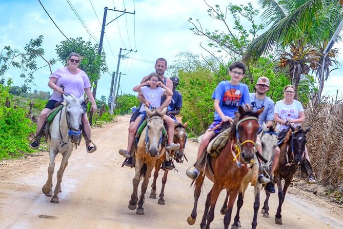 HORSEBACK - RIDE Through Punta Cana - Nature, coastline, and the village route