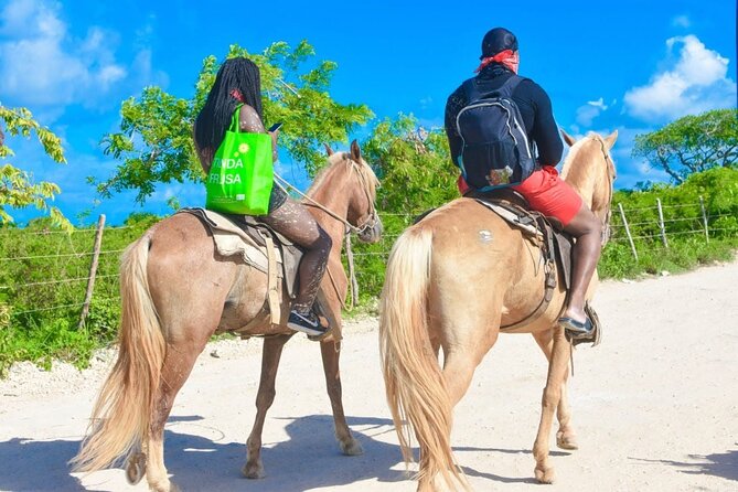 Horseback riding along Macao beach from Punta Cana - How the riding experience may vary