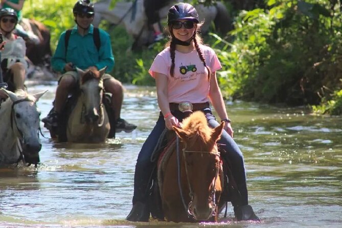 Horseback Riding along the Beach - Transport makes the $60 price easier to judge