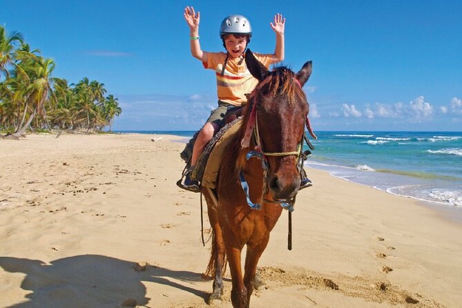Horseback Riding along the Beach - The horseback ride along the coast