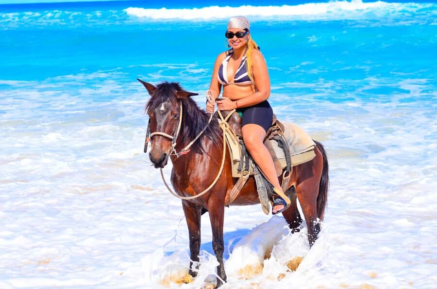 Horseback Riding at Macao Beach and River with Transfers - A short shopping stop in Punta Cana