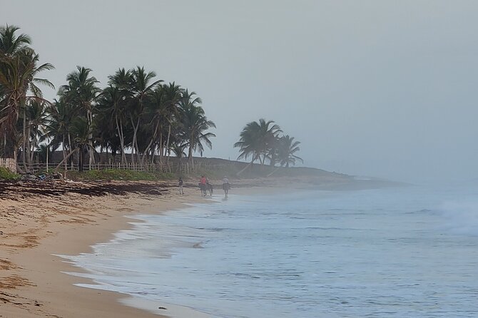 Horseback Riding at Sunrise on the Beach of Punta Cana - The human side: Jano and the driver