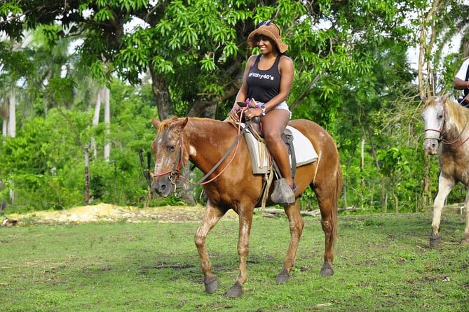 Horseback Riding in the Dominican Jungle - Riding through Uvero Alto and the jungle
