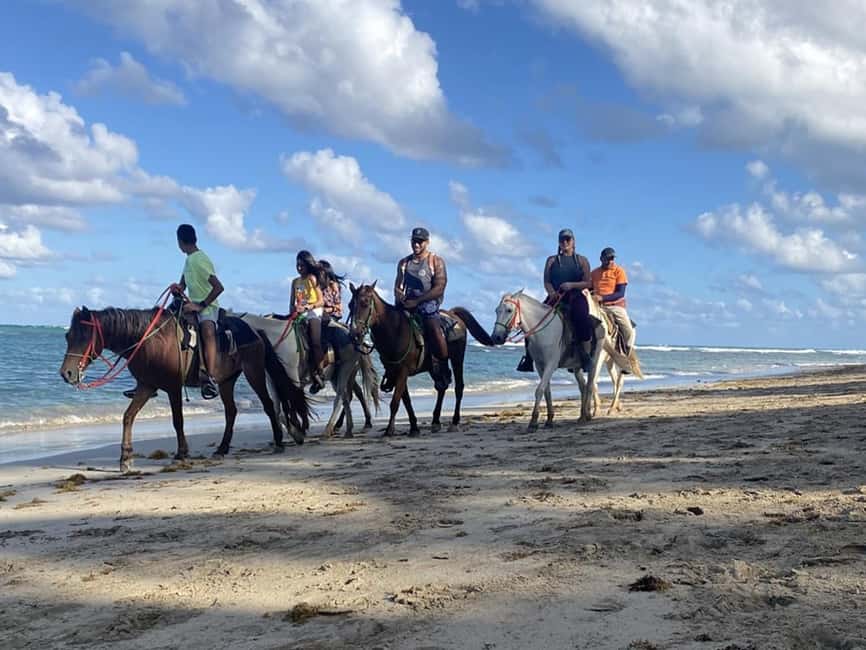 Horseback Riding Macao Beach Experience Paradise onHorseback - Riding through the tropical trails