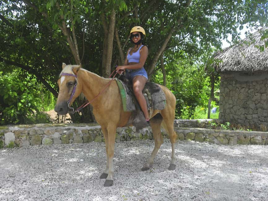Horseback Riding Macao Beach Experience Paradise onHorseback - Returning to the ranch and the final drink