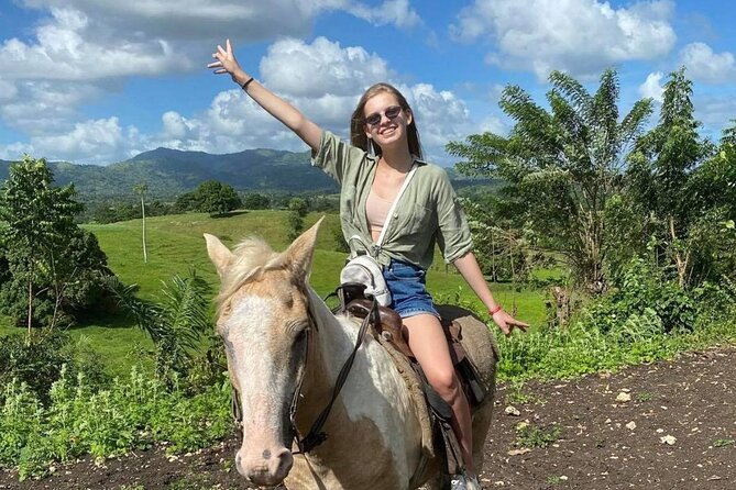 Horseback Riding with Pickup from Punta Cana - Getting acquainted with the horses