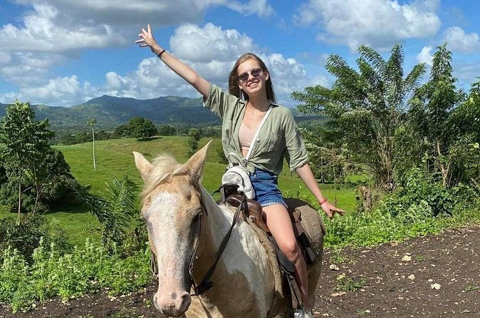 Horseback Riding with Pickup from Punta Cana - The optional riverside portion