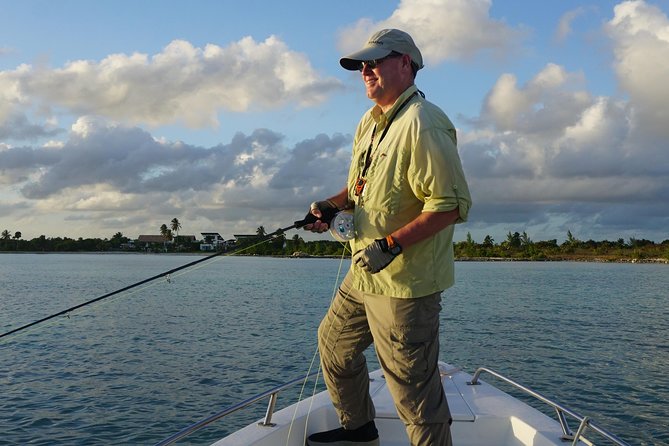 Inshore & Fly Fishing Punta Cana Private charter at Marina Cap Cana - Reaching the shallow reef near Marina Cap Cana