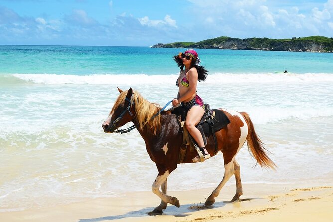Jungle and Beach Horse Ridding round trip transportatin. - Macao Beach brings the strongest scenery