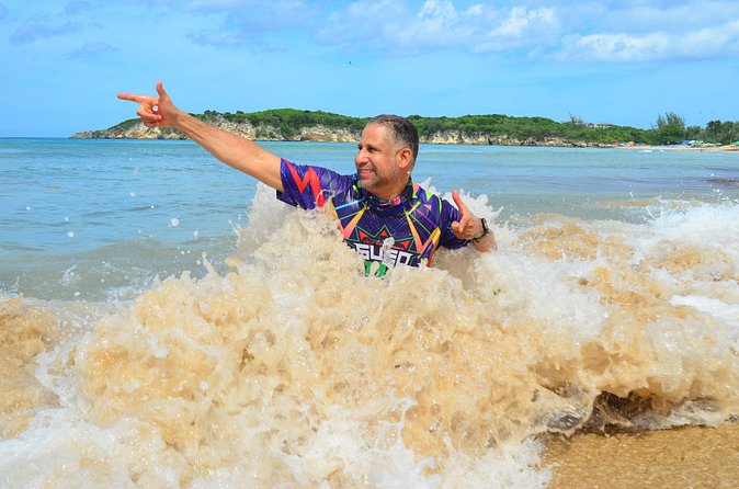 Muddy ATV Eco-Adventure from Punta Cana - Playa Macao, the short beach finish