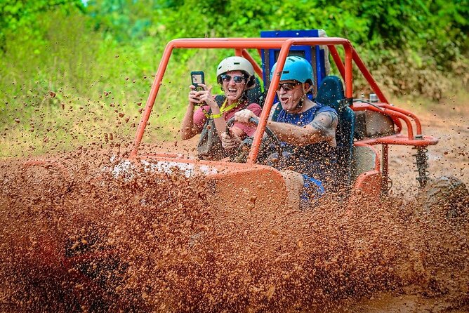 Off Road Buggy Adventure - Starting the buggy ride through rural Punta Cana