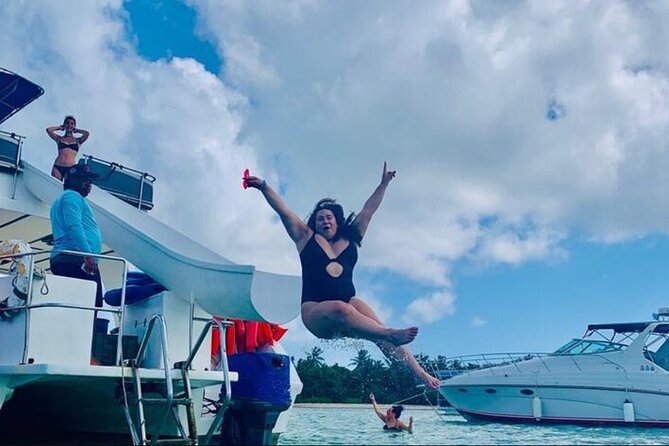 On Catamaran: Private Adventure in Punta Cana with Transportation - The crew is a major part of the value