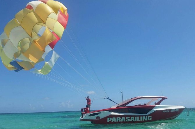 Parasailing Adventure Punta Cana - The safety briefing before the boat moves