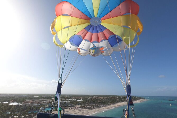 Parasailing in Bavaro - The View From the Parasail
