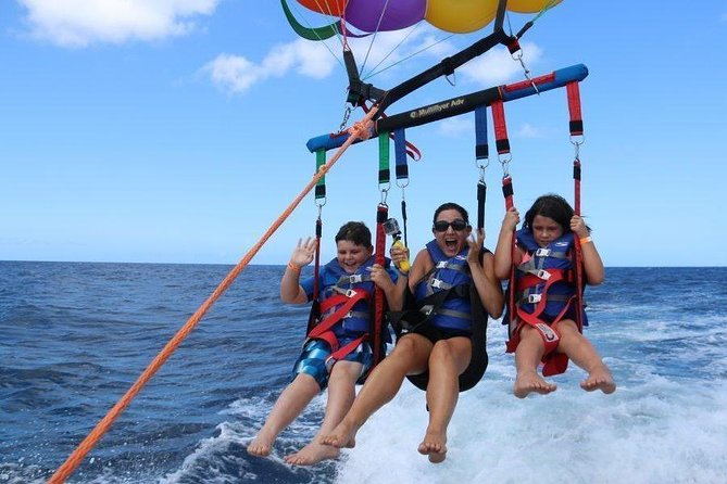 Parasailing Punta Cana - Seeing Bavaro from a speedboat and the sky