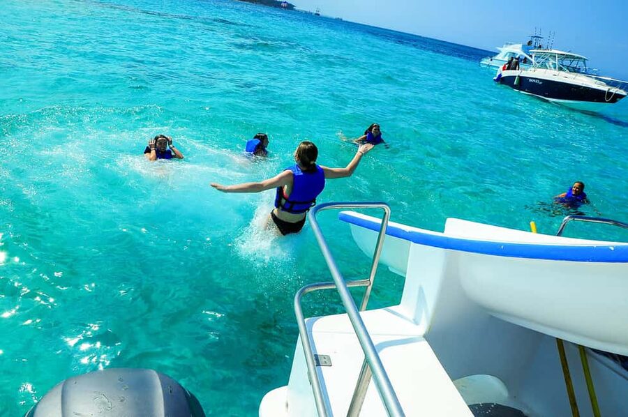 Party Boat and Snorkelling in Punta Cana - Music, drinks, and the changing party-boat format