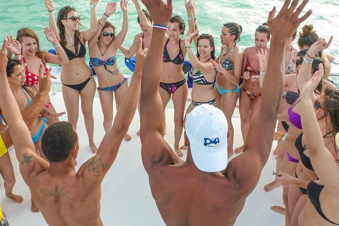 Party Boat - Booze Cruise Punta Cana - Natural Pools and Time in the Water