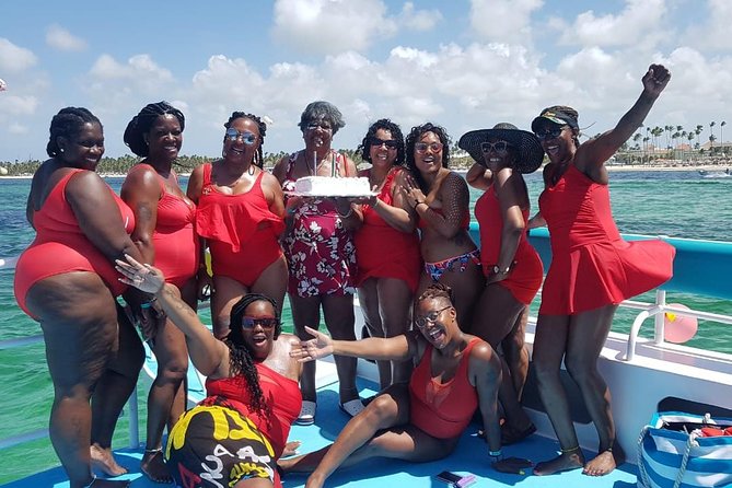 Party Boat in Punta Cana - Booze Cruse - Snorkeling, music, and the water slide