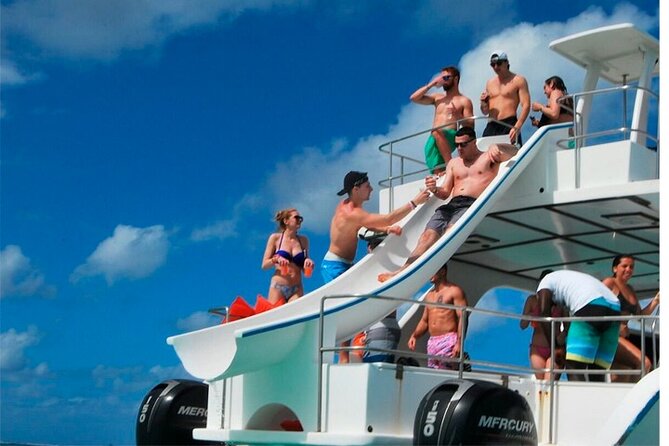 Party Boat in Punta Cana with Drinks and Transportation Included - The boat ride along the Bavaro coast