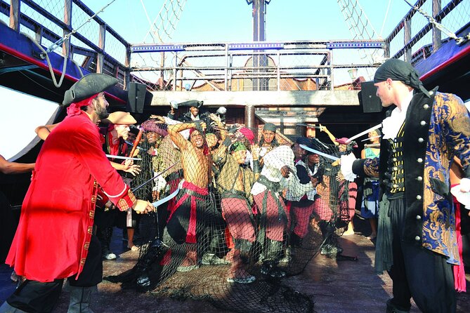 Pirates of the Caribbean Cruise- Snorkel, Sharks & Stingrays - Boarding the pirate ship at 12:30 pm