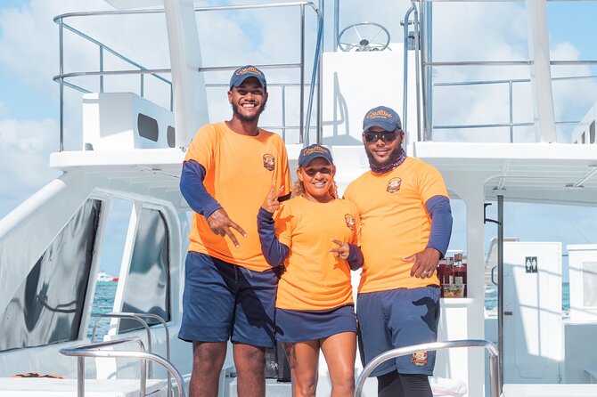 Private, All Inclusive, Double-Decker Catamaran in Punta Cana - Coastline cruising with snacks, music, and national drinks