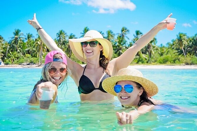 Private Catamaran Party with Snorkeling and Unlimited Drink - A private Punta Cana boat day with two very different stops