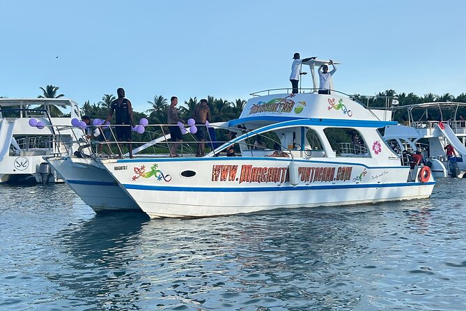 Private Cruise Party with Drinks and Snorkeling in Punta Cana - Swimming at Punta Cana’s natural pool