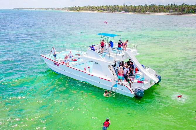 Private Luxury Party Boat with Slide - Getting from your hotel to Bavaro Beach