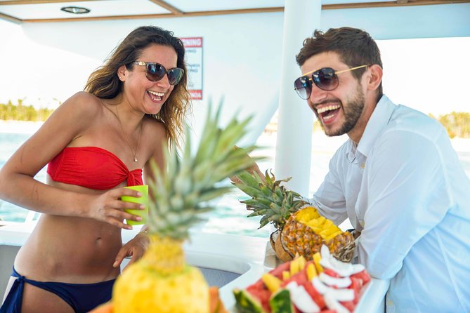 Private Snorkeling in Punta Cana - The shallow natural pool and the boat slide