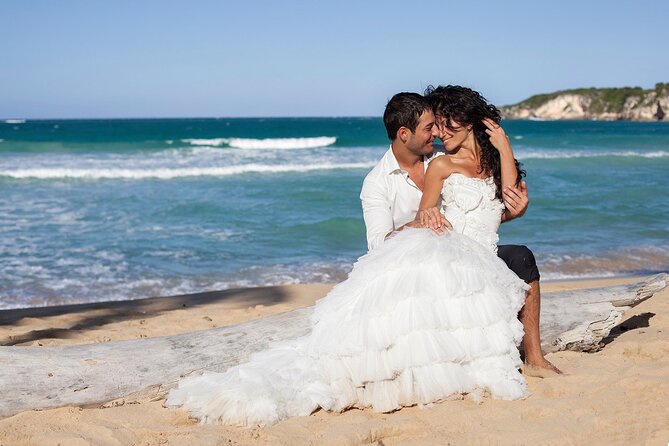 Professional Photo Session at a Bavaro Beach - Changing the scene with cliffs, mangroves, and towers