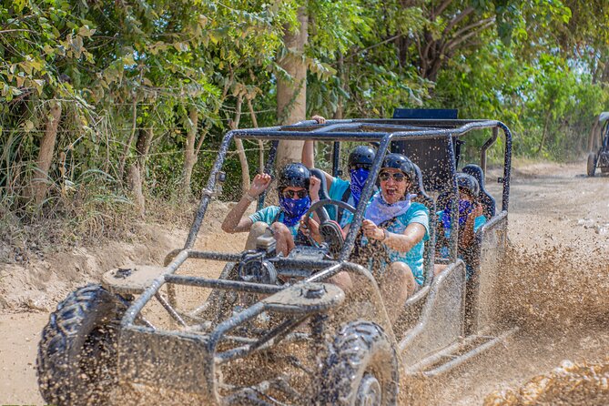 Punta Cana 4 Hours Buggy Tour Cave Macao Beach Free Pick Up - Getting ready at Rancho Macao Adventure Boogies