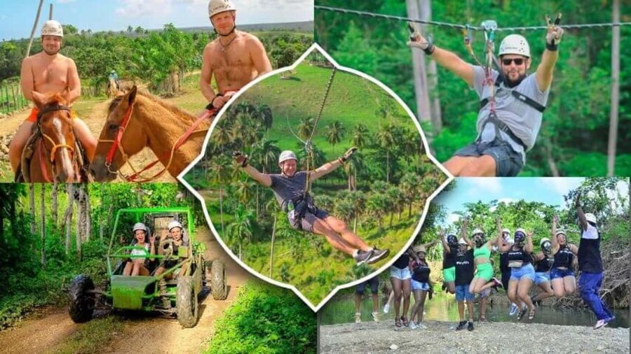 Punta cana 6-in-1: Buggies/Ziplines/Horses/Culture - The 45-minute ride from Punta Cana