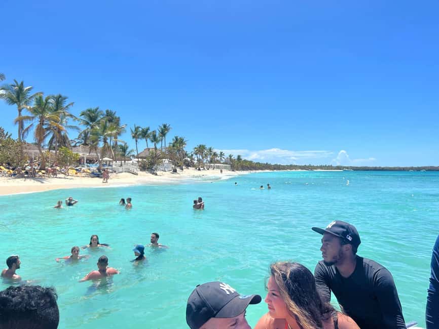 Punta Cana: All Inclusive Saona Island Experience - Playa Palmilla and the waist-deep natural pool