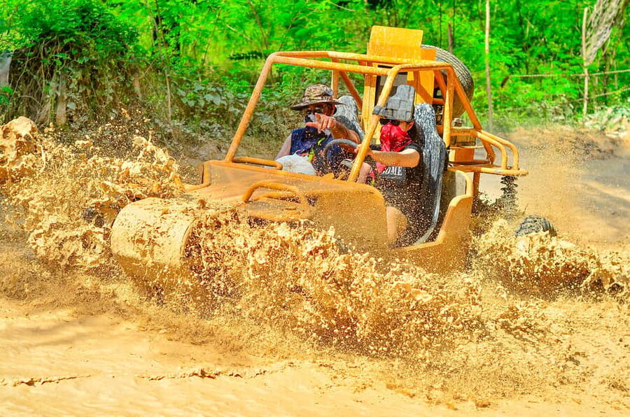 Punta Cana Amazing Dune buggy For Small Groups and Pickup - The basic shape of the Punta Cana buggy tour