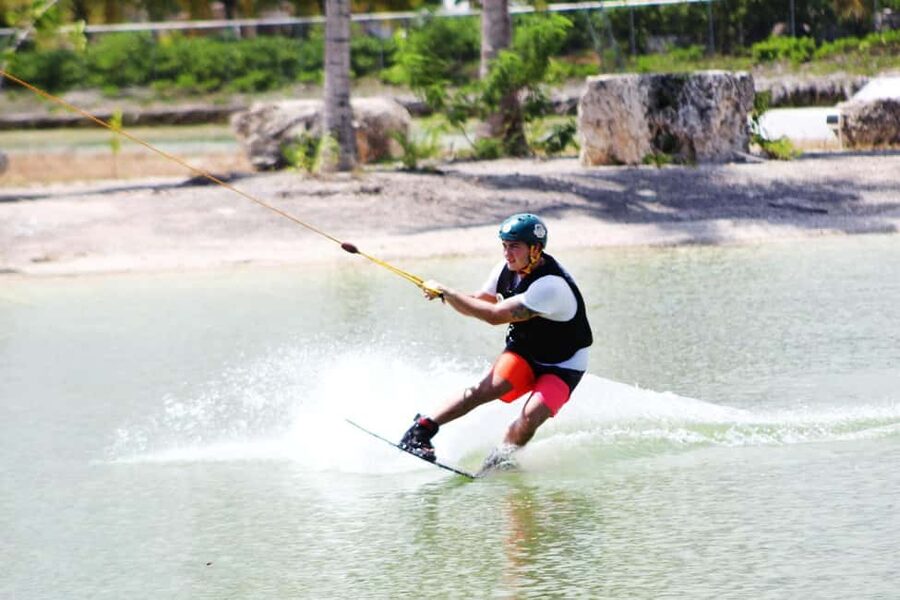Punta Cana Aqua Karting, Buggy, Adventure Jet Ski and more - The 200-meter Zipline Splash