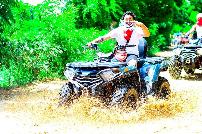 Punta Cana ATV Adventure - Riding Through Forest and Countryside