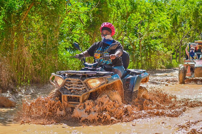 Punta Cana ATV Adventure - Cooling Off in the Clear-Water Cenote